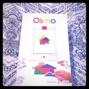 OSMO Genius Kit w/Words Tangram and Numbers Games